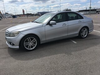2008 Mercedes-Benz C-Класс 180 Kompressor III (W204), серый, 680000 рублей, вид 2