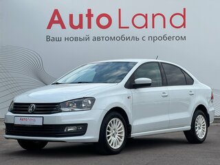 2017 Volkswagen Polo V Рестайлинг, белый, 1210000 рублей, вид 1