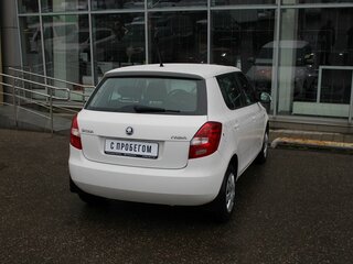 2013 Skoda Fabia II Рестайлинг, белый, 465000 рублей, вид 5