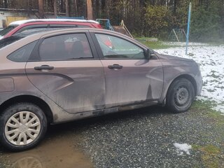 2018 Lada (ВАЗ) Vesta I, серый, 500000 рублей, вид 2