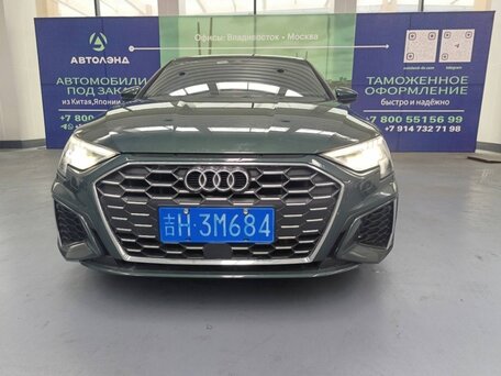 2023 Audi A3 35 TFSI IV (8Y), зелёный, 2550000 рублей, вид 2