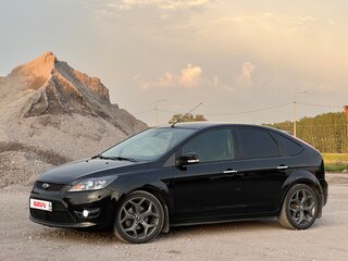 2010 Ford Focus II Рестайлинг, чёрный, 760000 рублей, вид 3