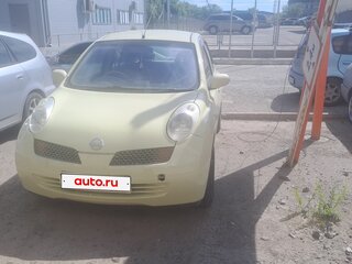 2002 Nissan March III (K12), жёлтый, 350000 рублей, вид 2
