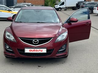 2011 Mazda 6 II (GH) Рестайлинг, красный, 800000 рублей, вид 2