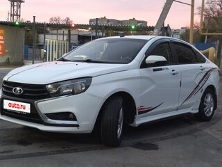 2016 Lada (ВАЗ) Vesta I, белый, 700000 рублей, вид 1
