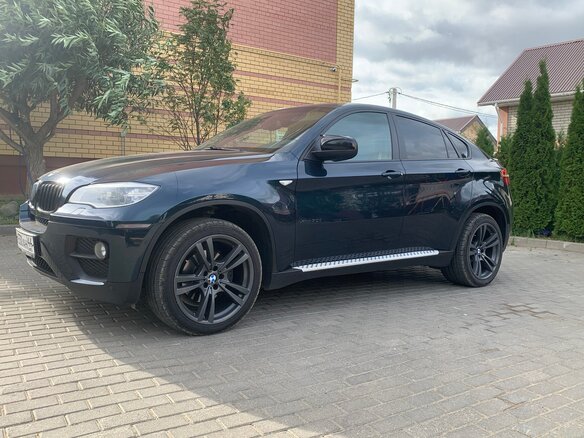 2012 BMW X6 30d I (E71) Рестайлинг, зелёный, 2350000 рублей - вид 5
