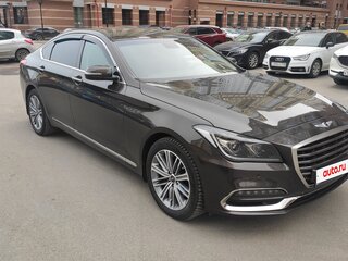 2017 Genesis G80 I, коричневый, 2400000 рублей, вид 1