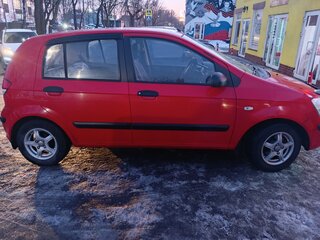 2005 Hyundai Getz I, красный, 299000 рублей, вид 5