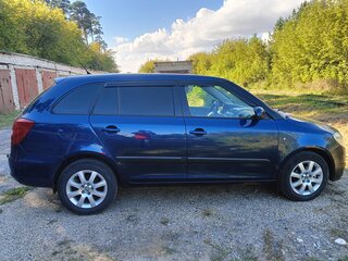 2008 Skoda Fabia II, синий, 600000 рублей, вид 3