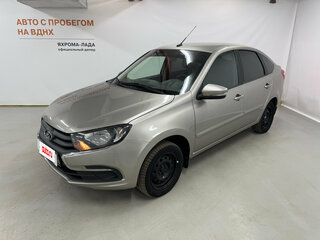 2019 Lada (ВАЗ) Granta I Рестайлинг, бежевый, 659000 рублей, вид 4
