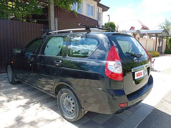 2010 Lada (ВАЗ) Priora I, чёрный, 380000 рублей - вид 4