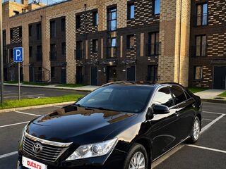 2014 Toyota Camry VII (XV50), чёрный, 1300000 рублей, вид 1