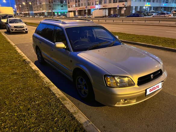 2000 Subaru Legacy III, серый, 420000 рублей