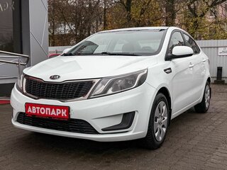 2011 Kia Rio III, белый, 879000 рублей, вид 4