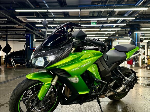 2011 Kawasaki Z 1000SX, зелёный, 680000 рублей - вид 1