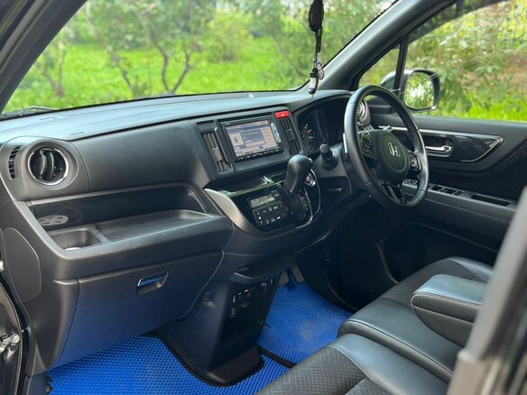 2017 Honda N-WGN I Рестайлинг, чёрный, 920000 рублей - вид 7
