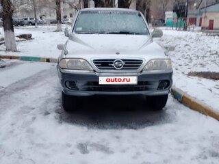 2002 SsangYong Musso I Рестайлинг, серебристый, 500000 рублей, вид 1