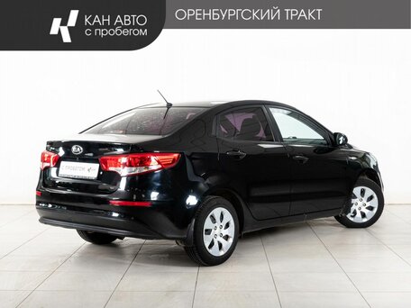 2015 Kia Rio III, чёрный, 794000 рублей, вид 3