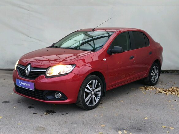 2015 Renault Logan II, красный, 695000 рублей