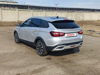 2024 Lada (ВАЗ) Vesta SW Cross I Рестайлинг (NG), серебристый, 1550000 рублей, вид 4