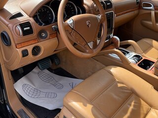 2007 Porsche Cayenne S I Рестайлинг (957), чёрный, 915000 рублей, вид 5