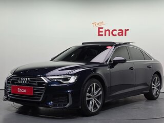 2022 Audi A6 45 TFSI V (C8) Рестайлинг, синий, 4400000 рублей, вид 1