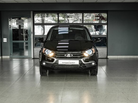 2023 Lada (ВАЗ) Granta Euro-2 I Рестайлинг, чёрный - вид 2