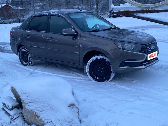 2018 Lada (ВАЗ) Granta I Рестайлинг, коричневый, 555000 рублей - вид 1