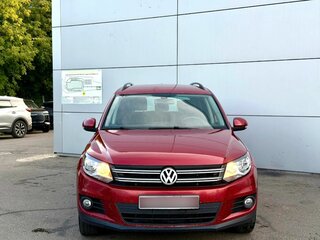 2014 Volkswagen Tiguan I Рестайлинг, красный, 692000 рублей, вид 2