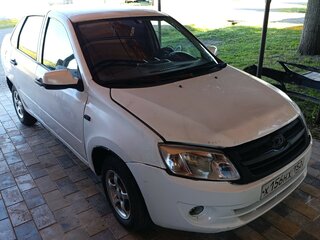 2013 Lada (ВАЗ) Granta I, красный, 129000 рублей, вид 1