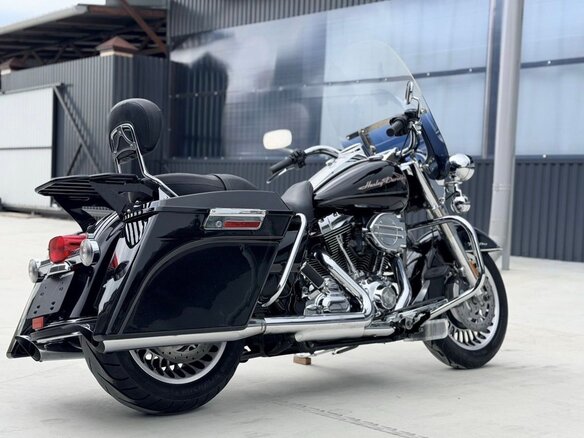 2008 Harley-Davidson Road King, чёрный - вид 7