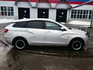 2018 Lada (ВАЗ) Vesta SW I, серебристый, 900000 рублей, вид 5