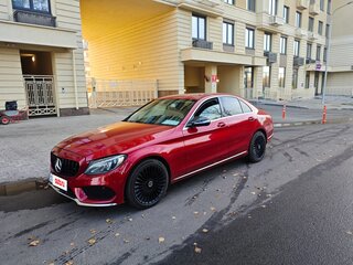 2014 Mercedes-Benz C-Класс 180 IV (W205), красный, 1190000 рублей, вид 1