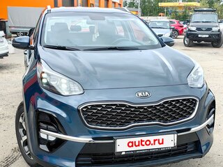 2020 Kia Sportage IV Рестайлинг, синий, 1990000 рублей, вид 1
