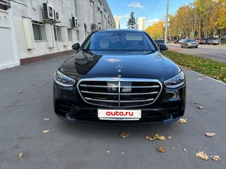 2021 Mercedes-Benz S-Класс 500 Long 4MATIC VII (W223), чёрный, 10500000 рублей, вид 2