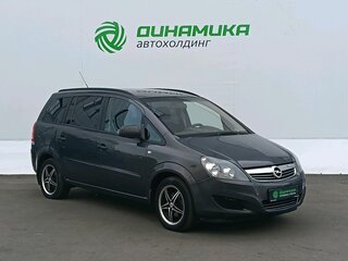 2012 Opel Zafira B Рестайлинг, серый, 382000 рублей, вид 3