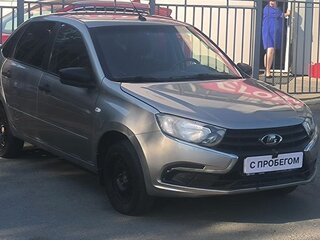 2021 Lada (ВАЗ) Granta I Рестайлинг, серебристый, 640000 рублей, вид 4