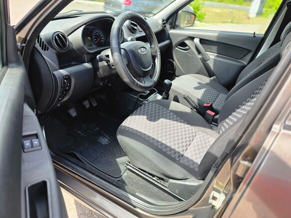 2015 Lada (ВАЗ) Granta I, коричневый, 499000 рублей - вид 9