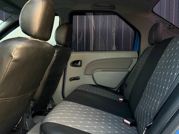 2007 Renault Logan I, синий, 350000 рублей - вид 10