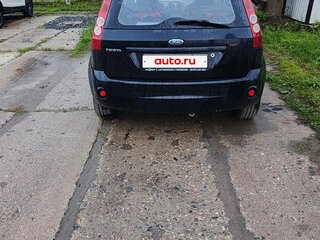 2008 Ford Fiesta Mk5, чёрный, 245000 рублей, вид 2
