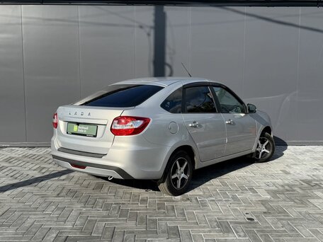 2022 Lada (ВАЗ) Granta I Рестайлинг, серый, 715000 рублей, вид 2