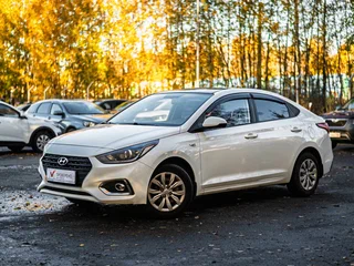 2018 Hyundai Solaris II, белый, 1099000 рублей, вид 1