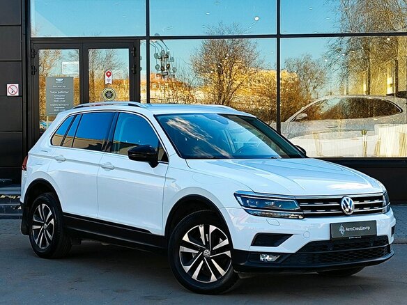 2020 Volkswagen Tiguan II, белый, 2479000 рублей - вид 3