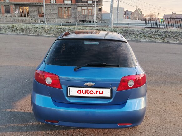 2007 Chevrolet Lacetti I, синий, 460000 рублей - вид 2