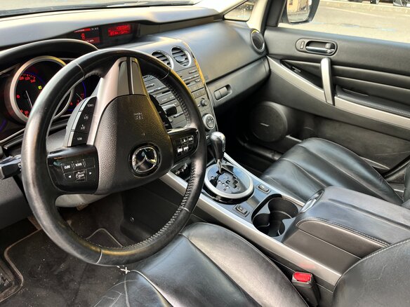 2011 Mazda CX-7 I Рестайлинг, белый, 850000 рублей - вид 4