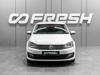 2017 Volkswagen Polo V Рестайлинг, белый, 1099000 рублей, вид 3