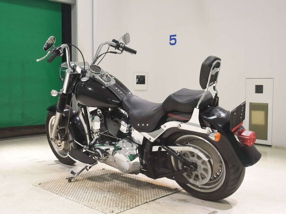 2007 Harley-Davidson Fat Boy, чёрный, 799000 рублей - вид 5