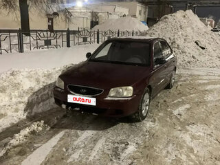 2008 Hyundai Accent ТагАЗ II, красный, 300000 рублей, вид 2