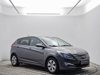 2016 Hyundai Solaris I Рестайлинг, серый, 943000 рублей, вид 3