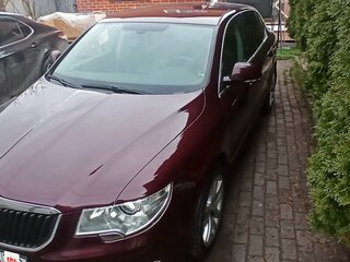 2012 Skoda Superb II, пурпурный, 1250000 рублей, вид 1